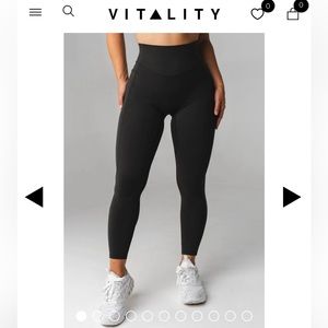 Balance Athletica Black Leggings